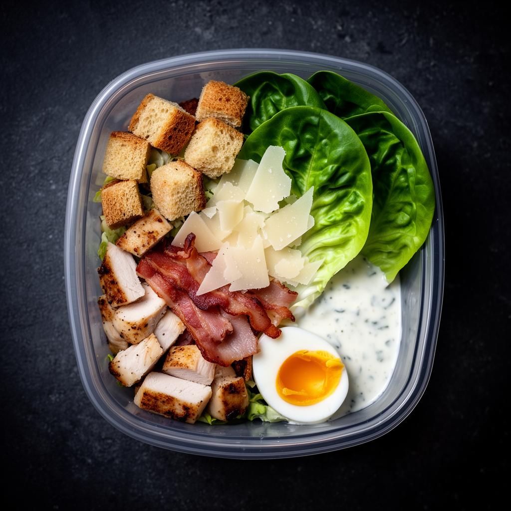 Chicken & Turkey Bacon Caesar